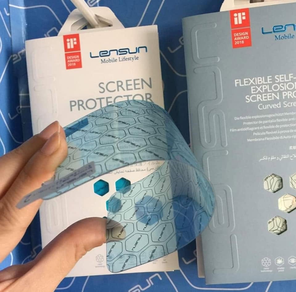 Protector de pantalla hidrogel flexible Lensun
